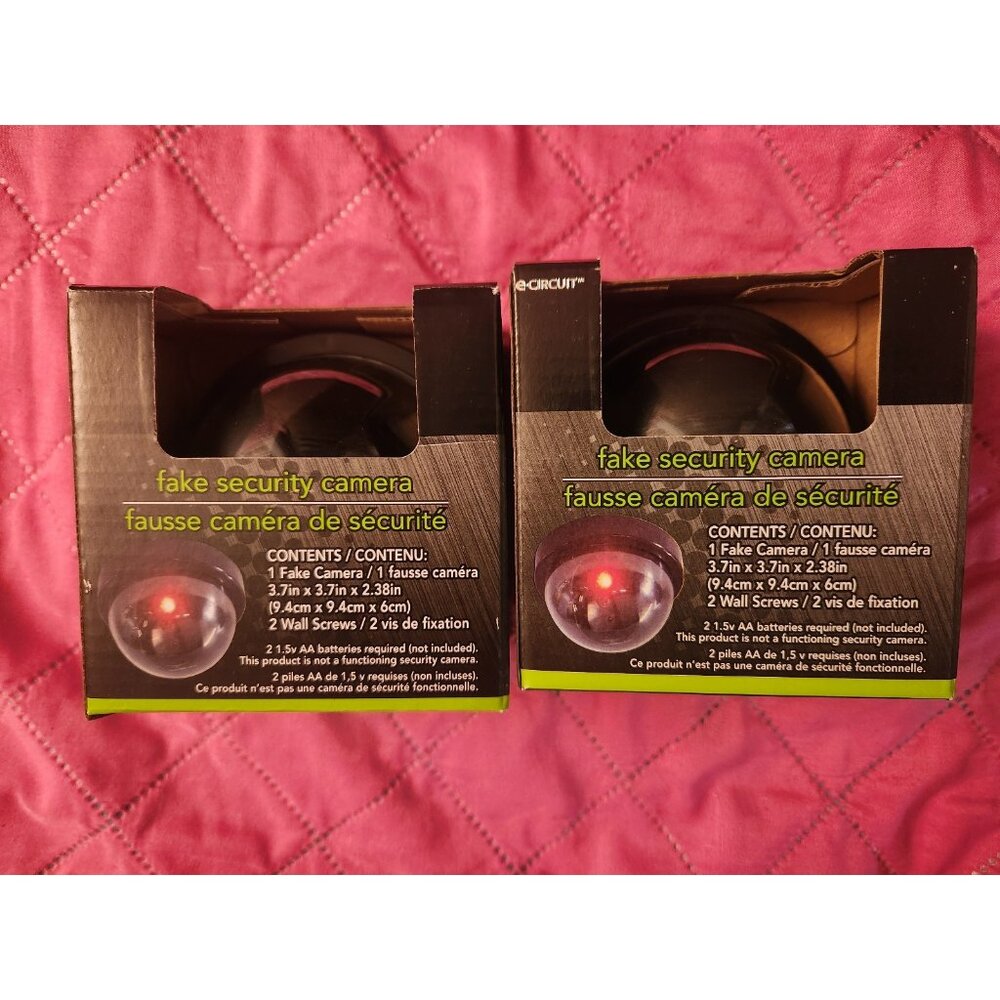 New Fake Security Cameras Lot